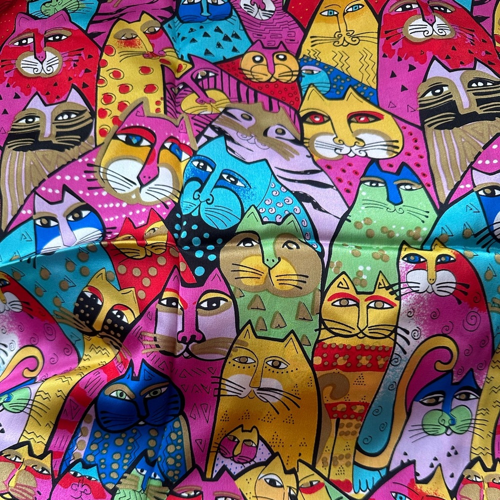 Anne De Levil Paris Pure Silk Scarf